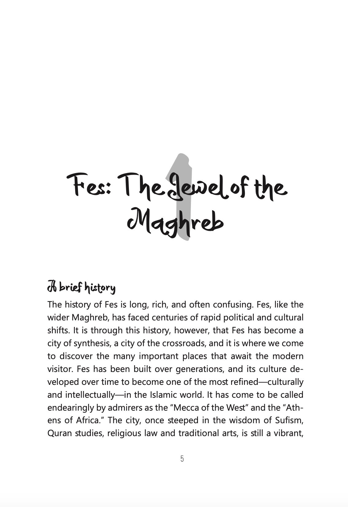 A Spiritual Guide to Fes