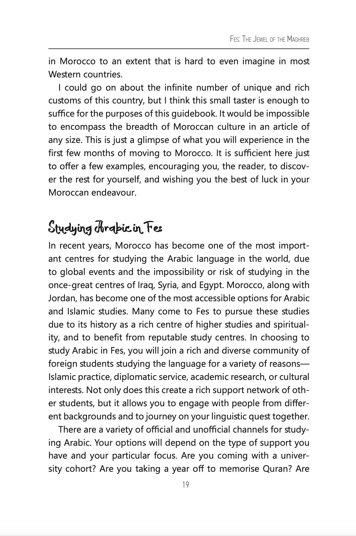 A Spiritual Guide to Fes